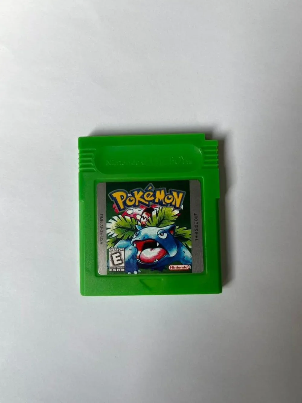 GBC Pokemon Green Video Game Cartridge USA Version